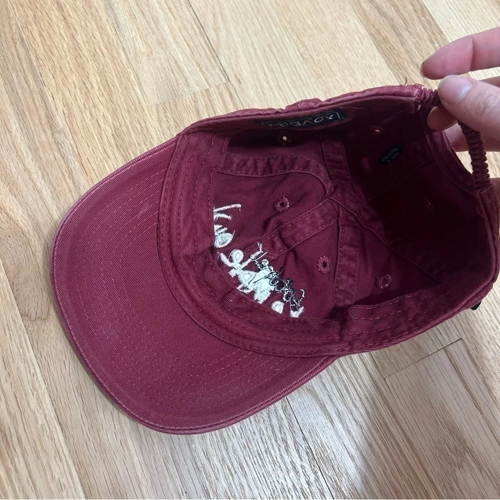 Future Temple Owl Toddler Hat Red Maroon University Baseball Cap